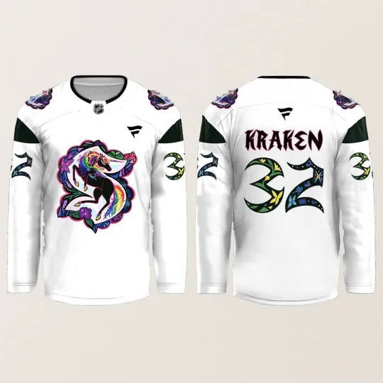 Discover Personalized Seattle Kraken Pride Night 2025 Hockey Shirt Men's Hockey Team