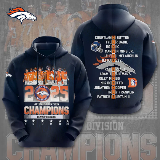 Broncos 3D Apparel  984