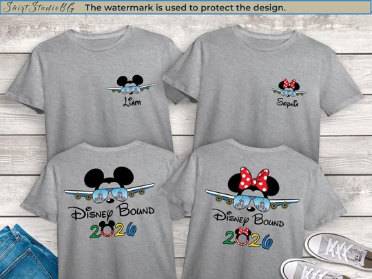 Discover Custom Disney Bound 2026 Shirt Disney Trip 2026 Shirt Disney 2026 Shirt 2026 Disney Family Shirt Disneyland Paris Shirt Disney Vacation 2026