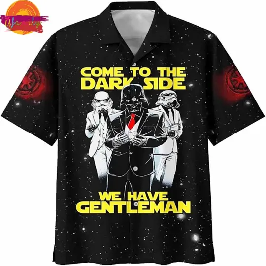Discover Come To The Dark Side We Have Gentlemen Hawaiian Shirt