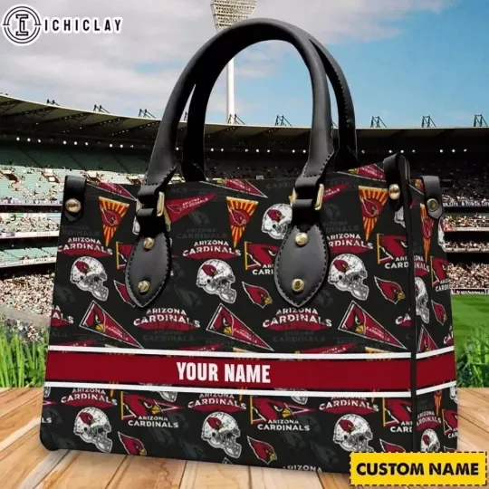 Discover Personalized Arizonna Football Team Cardinalss Leather Handbag Gift