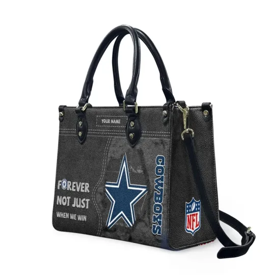 Discover Personalized Dallas Football Team Cowboyss Leather Handbag Gift
