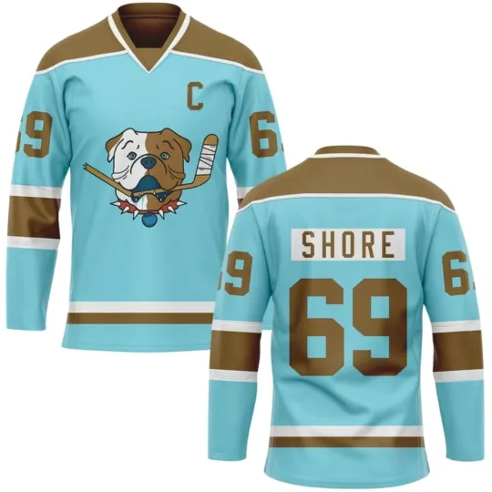 Discover Sudbury Blueberry Bulldogs Adult Hockey Jersey