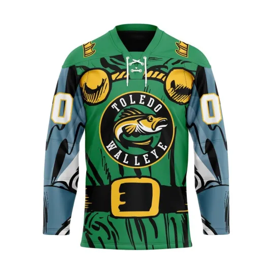 Discover Personalized Toledo Walleye Marvel Doctor Dooom Lace Hockey Shirt