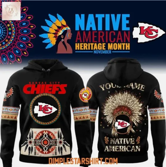 Discover Chief Native American Heritage Month 2025 3D Hoodie