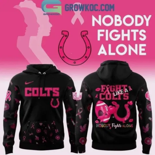 Discover Indianapolis Nobody Fights Alone 3D Hoodie