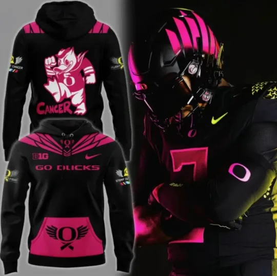 Discover Oregon Awareness 3D Black Hoodie