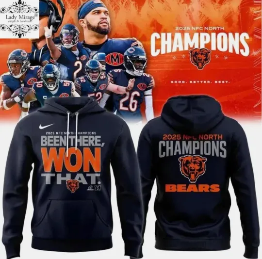 Discover Bear 2025 Champions Been There Won That Hoodie 3D