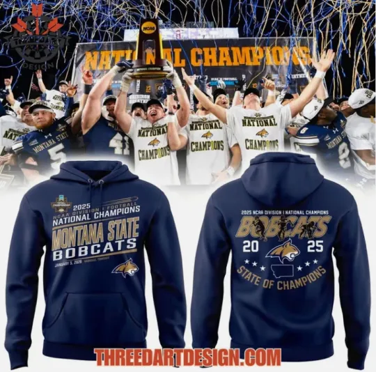 Discover Montana Champions 3D Hoodie 2026 AOP College Fan Gear