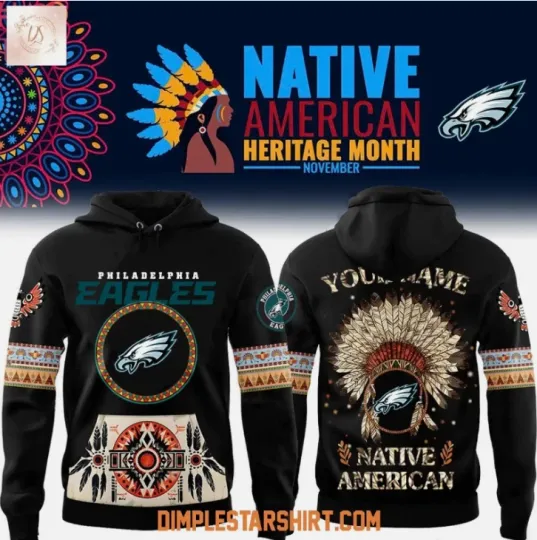 Discover Philadelphia Native American Heritage Month 2025 3D Hoodie