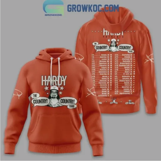 Discover Hardyy The Country Tour 3D Hoodie