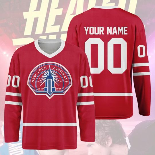 Discover New York Admirals Hockey Jersey,  New York Admirals Inspired Heated Rivalry Movie Jersey, Romance Movie Fans Jersey