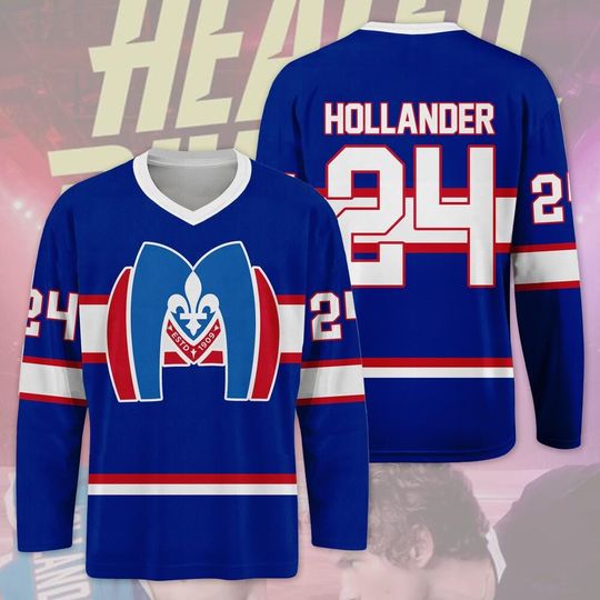 Shane Hollander Ice Hockey Vneck Jersey, Heated Rivalry Movie Couple Jersey, Shane Hollander Inspired Character Jersey