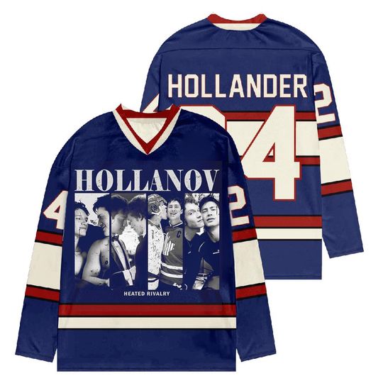 Discover Heated Rivalry Hockey Jersey, ROZANOV & HOLLANDER Hockey Jersey, Connor Storrie Shirt, Movie Inspired Shirt, Ilya Rozanov Shane Hollander