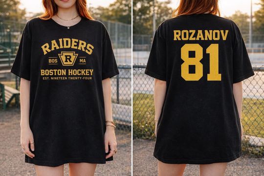Discover Comfort Colors Ilya Rozanov #81-Boston Raiders Tee,Hudson Williams Connor Storrie Shirt,Heated Rivalry Inspired Shirt, Shane Hollander Shirt