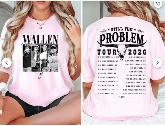 Discover Still the Problem Tour 2026 Shirt, Country Music Tee