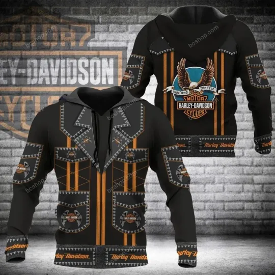 Discover Harley Motor Racing Davidsonn 3D Hoodie