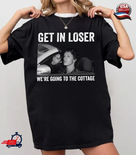 Discover Get In Loser We're Going To The Cottage Shirt, Ilya Rozanov and Shane Hollander