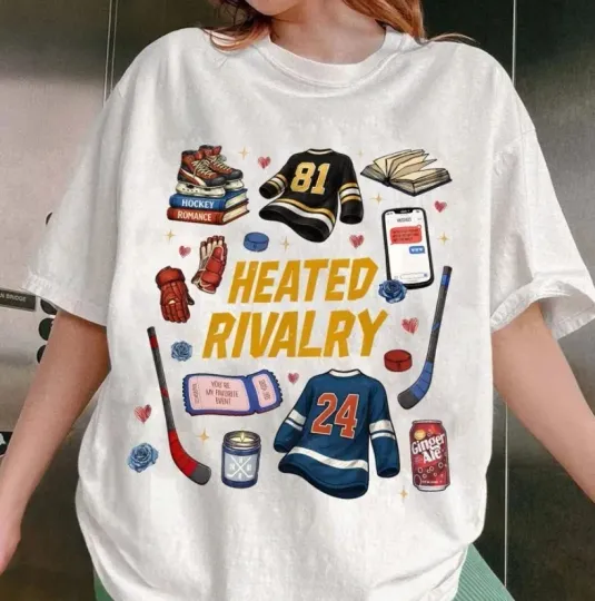 Discover Hockey Heated Rivalry Shirt, Hollander Rozanov LGBT Love shirt hot S-3XL