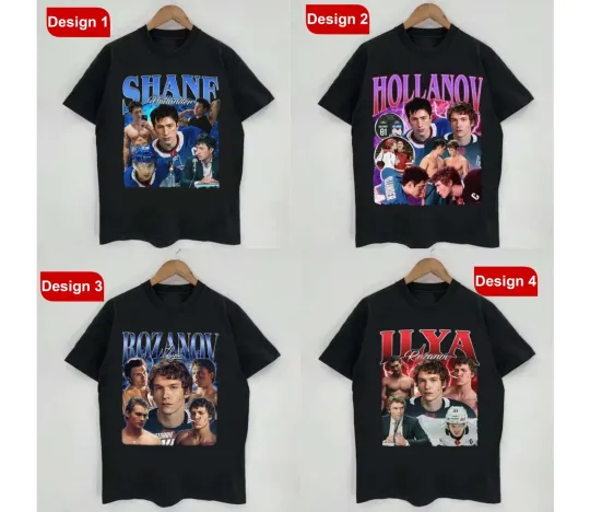 Discover Ilya Rozanov Shane Hollander Shirt, Hollanov Tee, Heated Rivalry T-Shirt