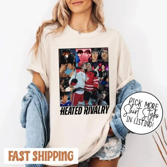 Discover Heated Rivalry Inspired Shirt, Ilya Rozanov Shane Hollander Shirt,Hudson William