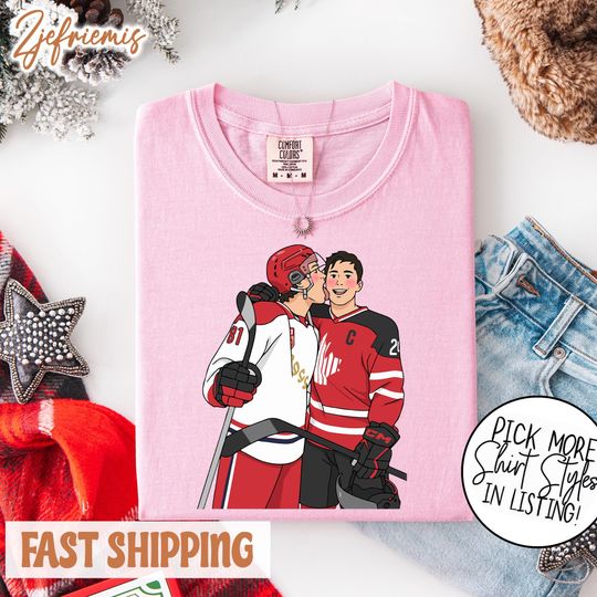 Discover Heated Rivalry Couple Shirt, Ilya Rozanov and Shane Hollander Tee, Couple Matching Shirt, Hudson Williams Connor Storrie Tee