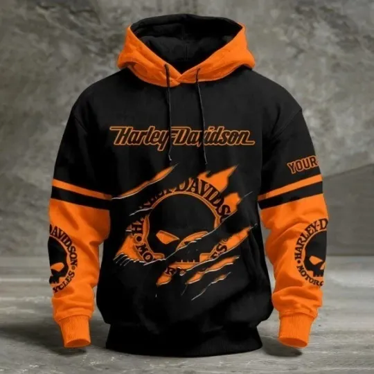 Discover Personalized Harley Motor Racing Davidsonn 3D Hoodie