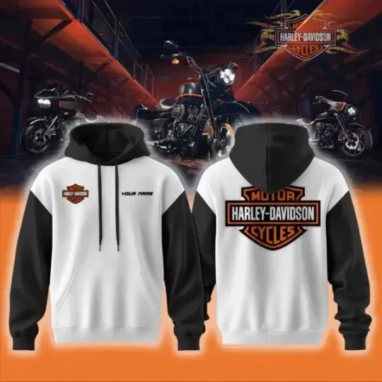 Discover Personalized Harley Motor Racing Davidsonn 3D Hoodie