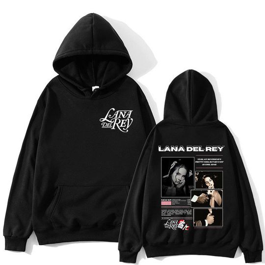 Discover Singer Lana Del Rey 2025 Music Album Hoodies Men Women Hip Hop Fashion Long Sleeve Pullover Casual Hooded Sweatshirts Streetwear