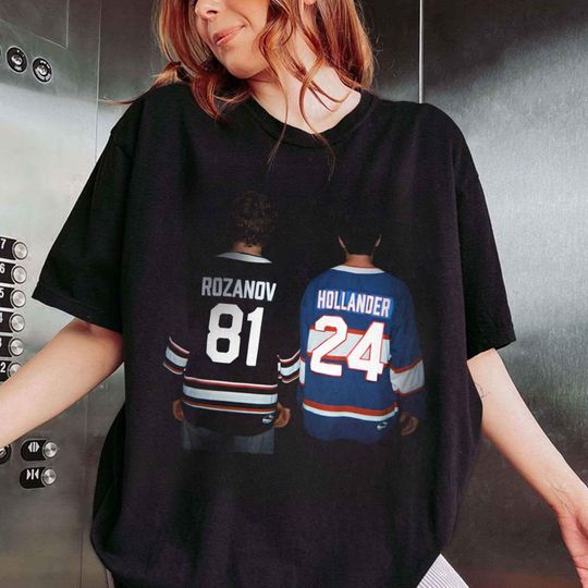 Discover Vintage Hollander Rozanov Hockey Comfort Colors Shirt, Ilya Rozanov Heated Rivalry Tee, Queer Hockey Fan Gift