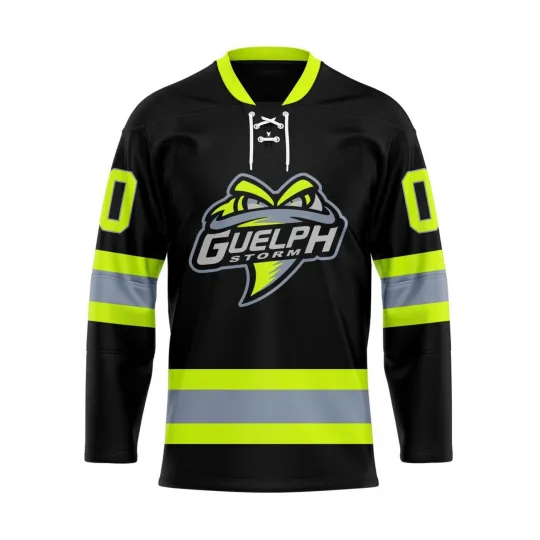 Discover Personalized Guelph Storm Special Firefighter Lace Hockey Shirt