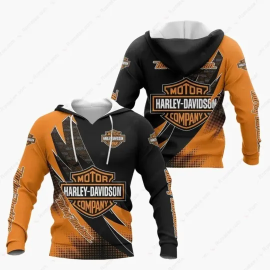 Discover Personalized Harley Motor Racing Davidsonn Lightweight Hoodie Unisex Adult S-5XL