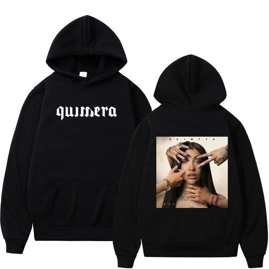Discover Singer Maria Becerra Quimera Album Fashion Graphics Hoodie Men Women Fashion Casual Pullover Autumn and Winter Harajuku Hoodie