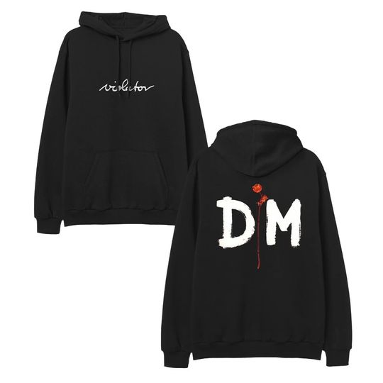 Discover Depeche Mode Violator Hoodie Men's and Women's Long Sleeve Sweatshirt Retro Rock Band Pullover Oversize Tops Men Clothing