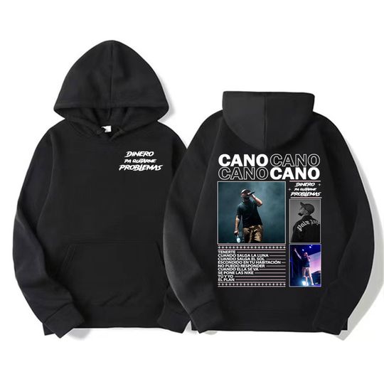 Discover Rapper Cano Triana New Album 2025 Tour Merch Hoodies Men Women Harajuku Fashion Trending Sweatshirt Casual High Quality Pullover
