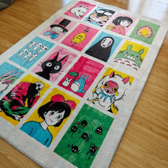 Discover Japanese Anime Carpet, Abstract Rug, Japan Anime Rug, Customized Rug, Housewarmi