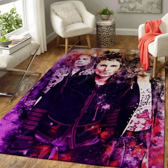 Discover Muse Music World Art Area Rug Living Room Rug Home Decor Floor Decor