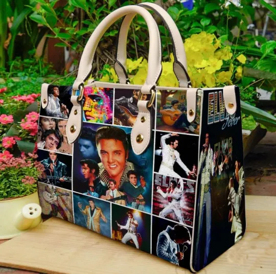 Discover Elvis Presley Leather Handbag, Gift for Her Women