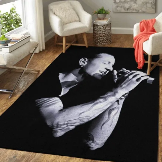 Linkin Park 301 Music Art Area Rug Living Room Rug Home Decor Floor Decor