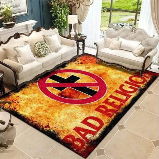 Discover Bad Religions Area Limited Edition Rug