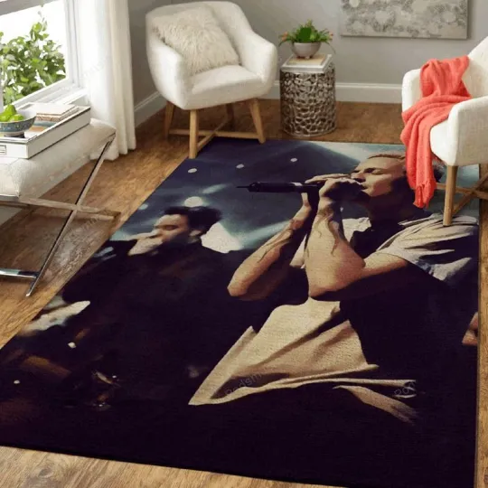 Discover Linkin Park 385 Music Art Area Rug Living Room Rug Home Decor Floor Decor
