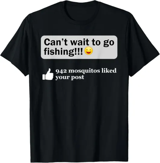 Discover Funny Fishing Saying Humor Fisherman Joke Camp Gear T-Shirt