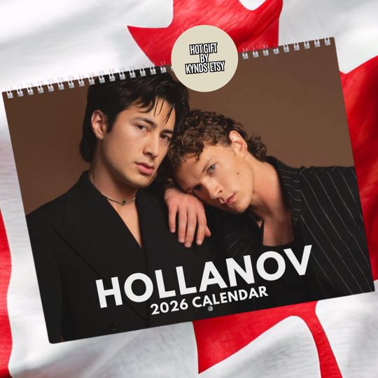 Discover Heated Rivalry Wall Calendar 2026 | Fan | Gift | Hollander Rozanov | LGBTQ | Friend | Hollanov