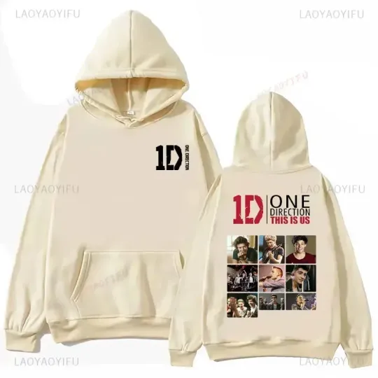 Discover One Directions Band Hoodies Grunge Long-sleeved Punk Sweatshirt Vintage Autumn/Winter Clothing Hip Hop Sudaderas Music Pullover