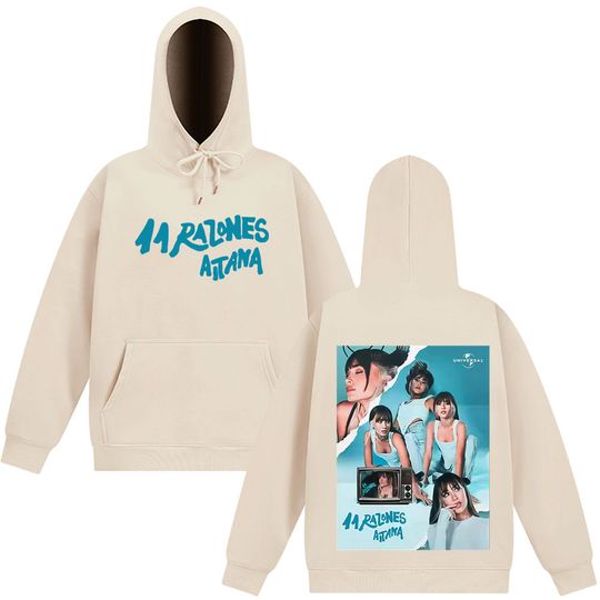 Discover Singer Aitana Ocana Tour 2025 Graphic Hoodie Men's Women Fashion Clothing Hoodies Long-sleeved Vintage Casual Hooded Sweatshirts