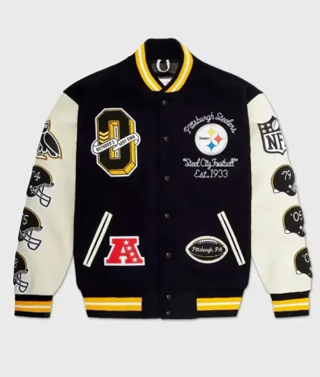 Pittsburgh Steelerrr Snoop Dogg Varsity Jacket