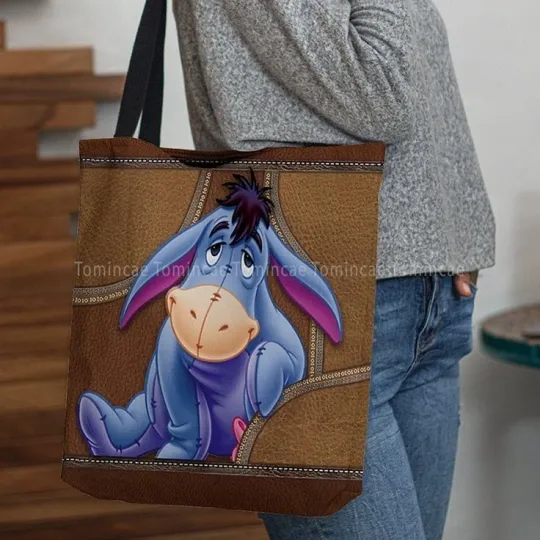 Discover Personalized Eeyore Tote Bag, Eeyore Lovers Gift Bag