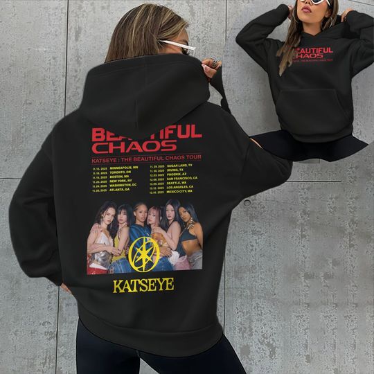 Discover Fun Katseye Classic Hoodie Hoodie Fashion Pop Music Aesthetics 2026 New Printed Streetwear Women Men Katseye Fan Hoodies Gifts