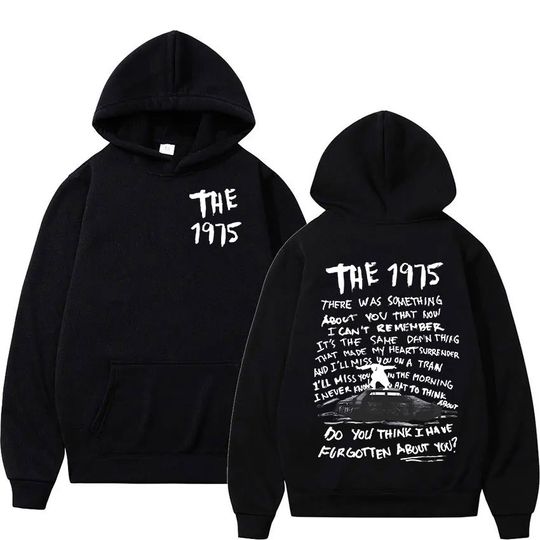 Discover Retro The 1975 about You men's hoodie Gothic Hip Hop Jersey Casual hoodie high-quality Harajuku sweatshirt