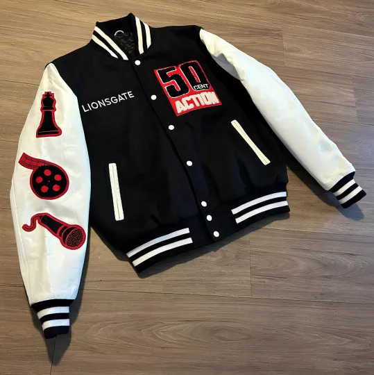 Discover Jacket Varsity Jackets Greek   (Not Satin, Not Leather)